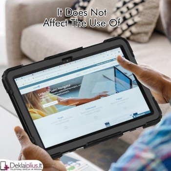 Smūgiams atsparus 360 dėklas su dirželiu (Lenovo tab m10 plus 10.6 (3rd gen) (TB128XU-ZAAJ0145PL-ZAAN0113SE) Smūgiams atsparus 360 dėklas su dirželiu (Lenovo tab m10 plus 10.6 (3rd gen) (TB128XU-ZAAJ0145PL-ZAAN0113SE)